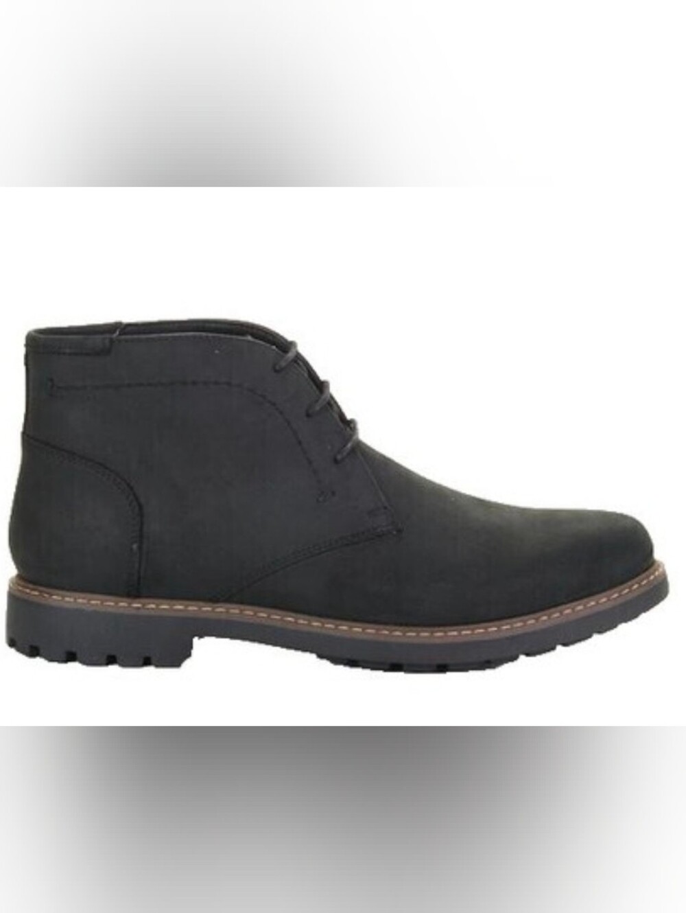 Florsheim Field Chukka 11927-008-M Mens Black Suede Lace Up Chukkas Boots.11.5